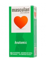 Презервативы анатомической формы Masculan Anatomic - 10 шт. - Masculan - купить с доставкой в Оренбурге