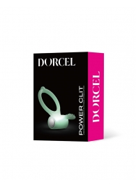 Светящееся в темноте эрекционное виброкольцо Power Clit - Dorcel - в Оренбурге купить с доставкой