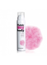 Массажная хрустящая пенка Tickle My Body Cotton Candy с ароматом сладкой ваты - 150 мл. - Love to Love - купить с доставкой в Оренбурге