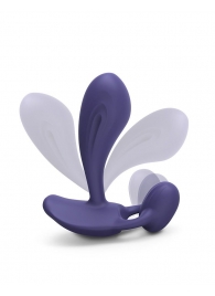 Темно-синий вибромассажер Witty P G Vibrator with Remote Control - Love to Love - в Оренбурге купить с доставкой