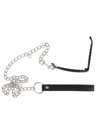 Зажим для половых губ с поводком Pussy Clamp With A Leash - Orion - купить с доставкой в Оренбурге
