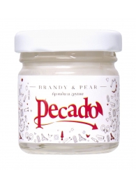 Массажная свеча Brandy   Pear - 35 мл. - Pecado - купить с доставкой в Оренбурге