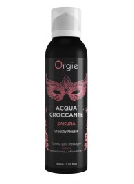 Хрустящая пенка для массажа Orgie Acqua Croccante Sakura с ароматом сакуры - 150 мл. - ORGIE - купить с доставкой в Оренбурге