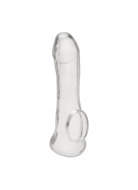 Прозрачная насадка на пенис Transparent Penis Enhancing Sleeve Extension - 15,9 см. - BlueLine - в Оренбурге купить с доставкой