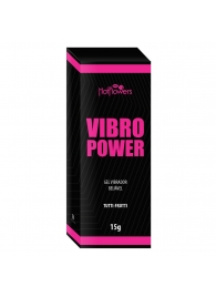 Жидкий вибратор Vibro Power со вкусом тутти-фрутти - 15 гр. - HotFlowers - купить с доставкой в Оренбурге