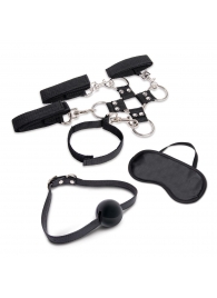 Набор для фиксации из 7 предметов Hogtie   Ball Gag Kit - Lux Fetish - купить с доставкой в Оренбурге