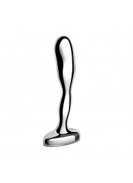 Стальной стимулятор простаты Stainless Steel Prostate Plug - 11,5 см. - b-Vibe - в Оренбурге купить с доставкой