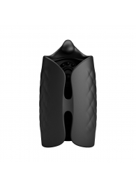 Черный мастурбатор с вибростимуляцией головки Black Glans Trainer - Baile - в Оренбурге купить с доставкой