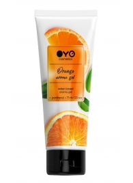 Лубрикант на водной основе OYO Aroma Gel Orange с ароматом апельсина - 75 мл. - OYO - купить с доставкой в Оренбурге