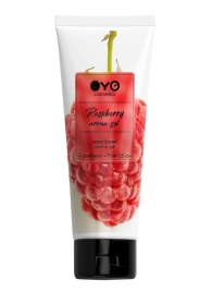 Лубрикант на водной основе OYO Aroma Gel Raspberry с ароматом малины - 75 мл. - OYO - купить с доставкой в Оренбурге