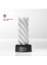 Белый 3D мастурбатор SPIRAL - Tenga - в Оренбурге купить с доставкой