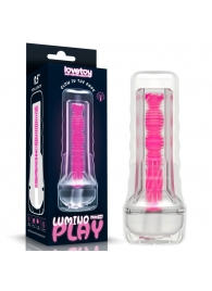 Светящийся в темноте мастурбатор 8.5 Lumino Play Masturbator - Lovetoy - в Оренбурге купить с доставкой