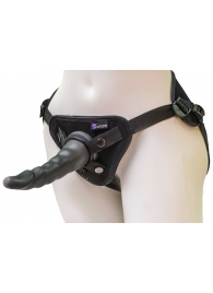 Комплект из трусиков Harness и двух насадок - 20,5 и 18 см. - LOVETOY (А-Полимер) - купить с доставкой в Оренбурге