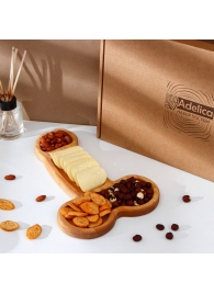 Деревянное блюдо для подачи в форме члена (32,5 х 20 х 1,7 см) - Сима-Ленд - купить с доставкой в Оренбурге