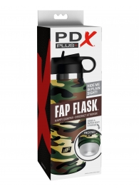 Мастурбатор в камуфляжной колбе Fap Flask - Pipedream - в Оренбурге купить с доставкой