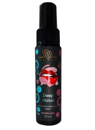 Спрей для горла Deep Throat с десенсибилизирующим эффектом и вкусом бабл-гам - 50 мл. - БиоМед - купить с доставкой в Оренбурге