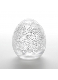 Мастурбатор-яйцо Keith Haring EGG PARTY - Tenga - в Оренбурге купить с доставкой