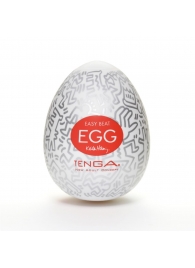 Мастурбатор-яйцо Keith Haring EGG PARTY - Tenga - в Оренбурге купить с доставкой