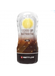 Прозрачный текстурированный мастурбатор Vacuum Cup Masturbator Stellar - Baile - в Оренбурге купить с доставкой