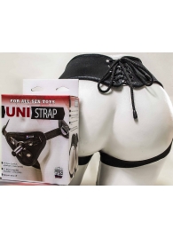 Универсальные трусики Harness UNI strap с корсетом - LOVETOY (А-Полимер) - купить с доставкой в Оренбурге