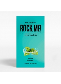 Жидкий вибратор Nuei Rock Me! с ароматом мяты - 20 мл. - Nuei cosmetics - купить с доставкой в Оренбурге