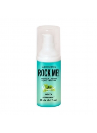 Жидкий вибратор Nuei Rock Me! с ароматом мяты - 20 мл. - Nuei cosmetics - купить с доставкой в Оренбурге