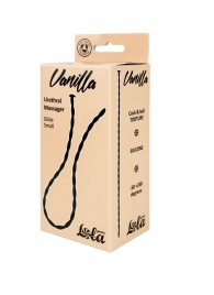 Черный уретральный массажер Glide Small - 30 см. - Lola Games - купить с доставкой в Оренбурге