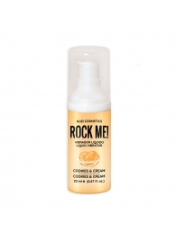 Жидкий вибратор Nuei Rock Me! с ароматом печенья и сливок - 20 мл. - Nuei cosmetics - купить с доставкой в Оренбурге