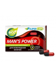 Возбуждающее средство Man’s power - 10 капсул (+1 в подарок) - SuperCaps - купить с доставкой в Оренбурге