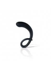 Черный массажер простаты Curving Curt - 13 см. - MyStim - купить с доставкой в Оренбурге