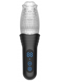 Автоматический мастурбатор Oral Sex Masturbator с функциями ротации, вибрации и фрикций - Secwell - в Оренбурге купить с доставкой