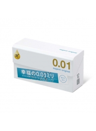 Увлажнённые презервативы Sagami Original 0.01 Extra Lub - 12 шт. - Sagami - купить с доставкой в Оренбурге