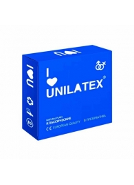 Классические презервативы Unilatex Natural Plain - 3 шт. - Unilatex - купить с доставкой в Оренбурге