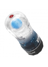 Прозрачный текстурированный мастурбатор Vacuum Cup Masturbator Planet - Baile - в Оренбурге купить с доставкой