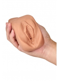 Маструбатор-вагина с вибрацией Soft   Wet Renata Realistic Tan Masturbator - Blush Novelties - в Оренбурге купить с доставкой