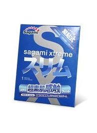 Презерватив Sagami Xtreme FEEL FIT 3D - 1 шт. - Sagami - купить с доставкой в Оренбурге