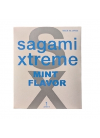 Презерватив Sagami Xtreme Mint с ароматом мяты - 1 шт. - Sagami - купить с доставкой в Оренбурге
