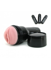 Мастурбатор-вагина Fleshlight - Vibro Pink Lady Touch с вибрацией - Fleshlight - в Оренбурге купить с доставкой