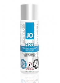 Возбуждающий лубрикант на водной основе JO Personal Lubricant H2O Warming - 60 мл. - System JO - купить с доставкой в Оренбурге