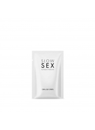 Полоски для орального секса Slow Sex Oral Sex Strips - 7 шт. - Bijoux Indiscrets - купить с доставкой в Оренбурге