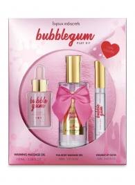 Набор средств для массажа и ласк Bubblegum Play Kit - Bijoux Indiscrets - купить с доставкой в Оренбурге