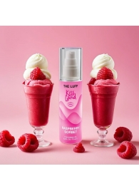 Съедобное массажное масло Kiss Land Raspberry Sorbet - 75 мл. - THE LUFF - купить с доставкой в Оренбурге