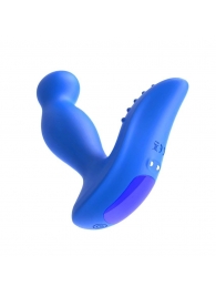 Синий вибромассажер простаты 3,5’’ P-spot Massager - 12,5 см. - Erokay - в Оренбурге купить с доставкой
