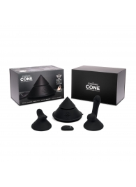 Конусный вибромассажер Cowgirl Cone с 2 насадками - CowGirl - купить с доставкой в Оренбурге