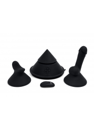 Конусный вибромассажер Cowgirl Cone с 2 насадками - CowGirl - купить с доставкой в Оренбурге