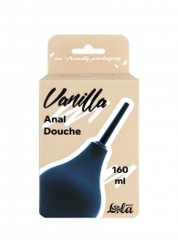 Черный анальный душ Anal Douche M - Lola Games - купить с доставкой в Оренбурге