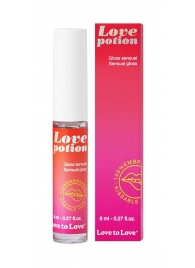 Возбуждающий блеск для губ Love Potion - 8 мл. - Love to Love - купить с доставкой в Оренбурге