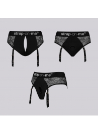 Трусики для фиксации насадок Strap-on-me Harness Lingerie Diva XS - Strap-on-me - купить с доставкой в Оренбурге