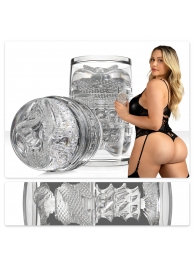 Прозрачный двусторонний мастурбатор Fleshlight Quickshot Mia Malkova - Fleshlight - в Оренбурге купить с доставкой