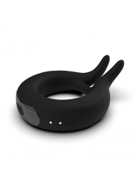 Черное эрекционное кольцо Marry Me Rechargeable Vibrating Cockring - Adrien Lastic - в Оренбурге купить с доставкой